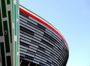 Avanzamento dei lavori del nuovo stadio della Juventus