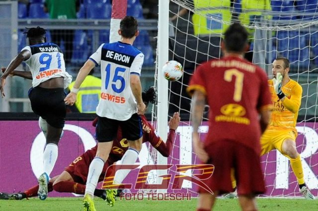 Zapata gol Roma Atalanta