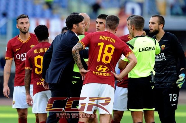 Fonseca proteste Massa Roma Cagliari